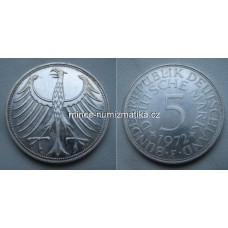 5 Deutsche Mark 1972 F